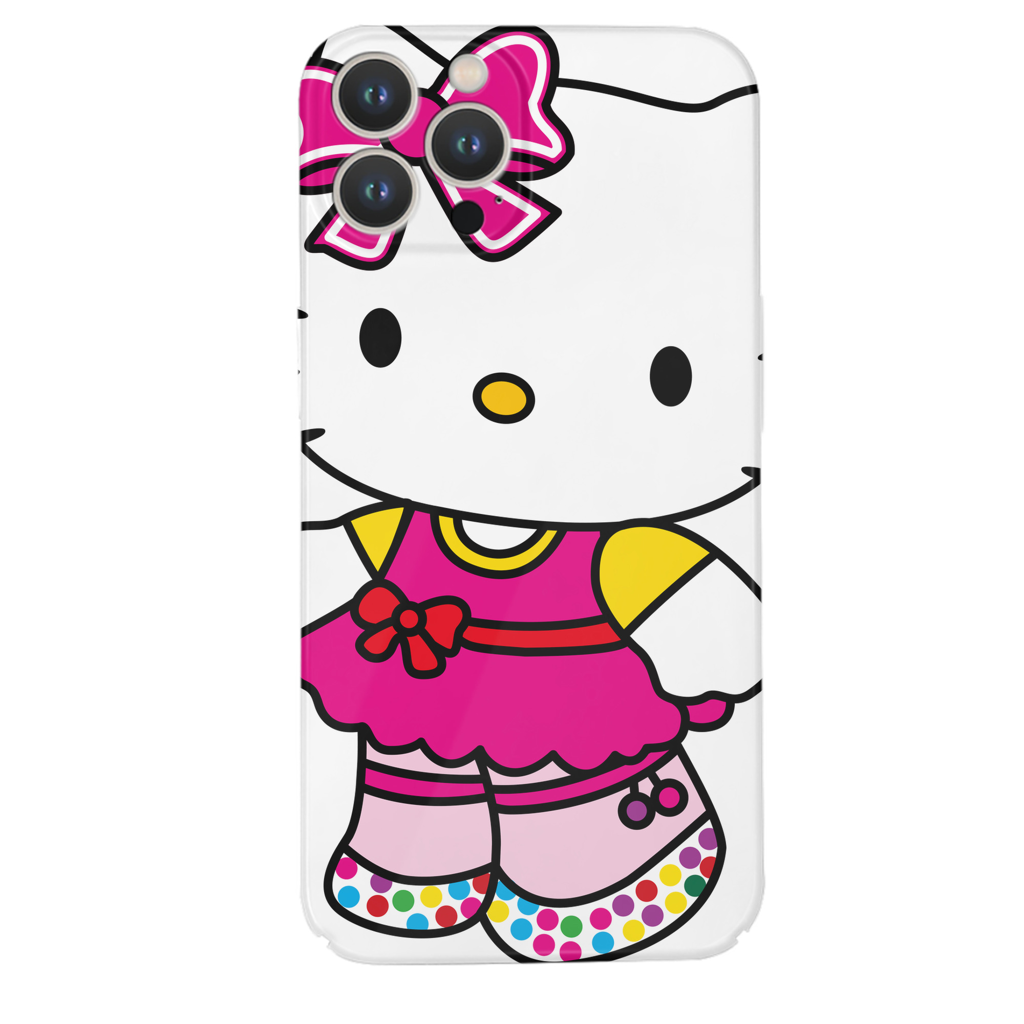 （画像用） Hello Kitty ハローキティ 【iPhone 14シリーズ対応】ハードケース
